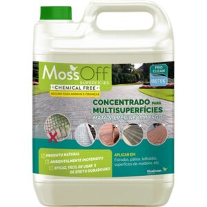 Isotek MossOff Superfícies  Algas Anti-Musgo- 5L