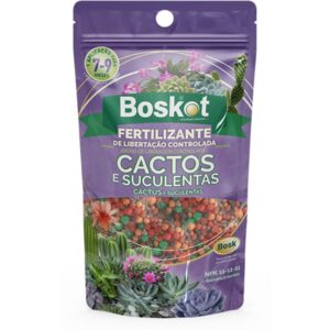 Adubo  Boskot Cactos e Suculentas 100g (7-9 meses)