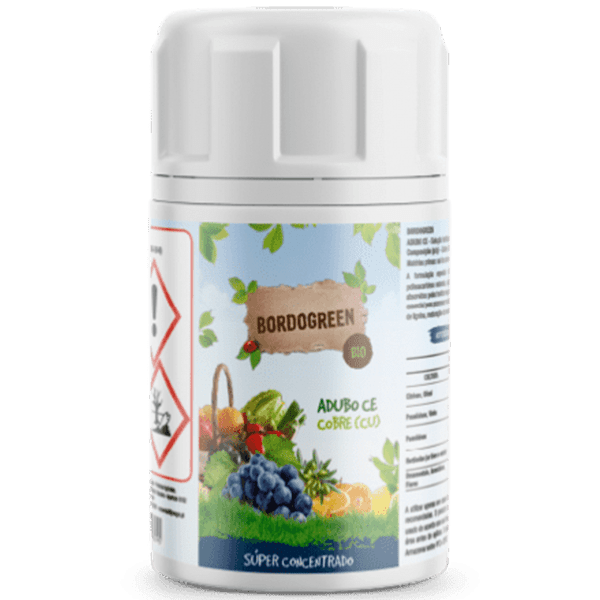 Cobre (Cu) solúvel em água 10% (p/p) - Bordogreen Concentrado 100ml
