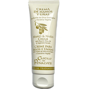 Creme de mãos e unhas com azeite de oliveira