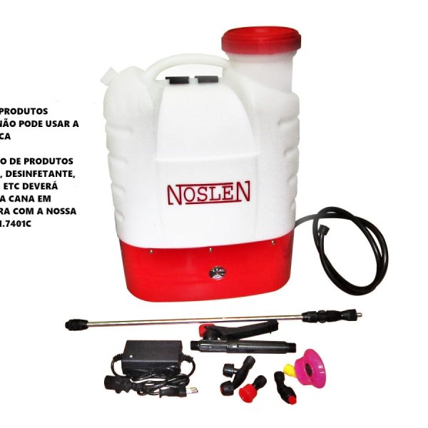 PULVERIZADOR A BATERIA - 16 LITROS