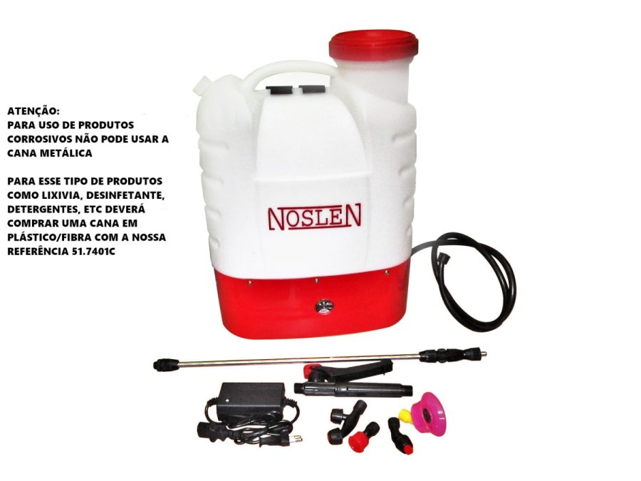 PULVERIZADOR A BATERIA - 16 LITROS