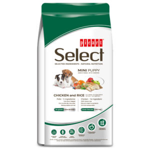 Picart Select Mini Puppy - Ração seca para cachorro pequeno - Frango e arroz - 800 g