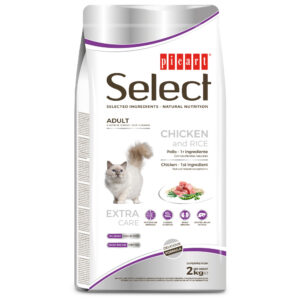 Picart Select - Ração seca para gato adulto - Frango e arroz - 2 Kg