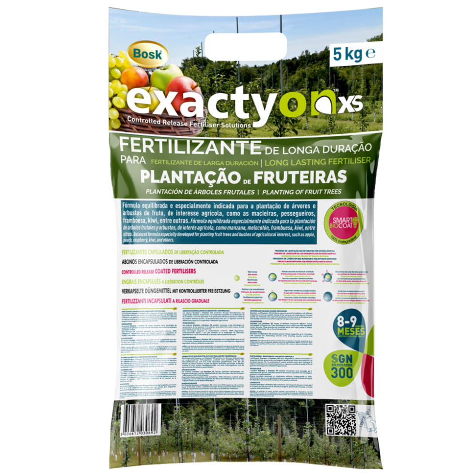 Exactyon XS Plantação de Fruteiras (8-9M) - 5kg