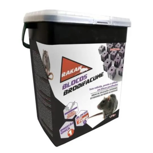 Rakan Brodifacume Blocos c/ Furo - 1,5 kg