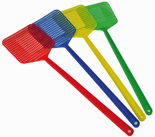 Raquete Mata Moscas Plástico