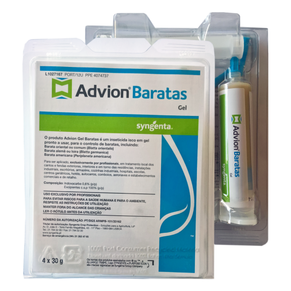 Advion Gel Baratas - 4x30g