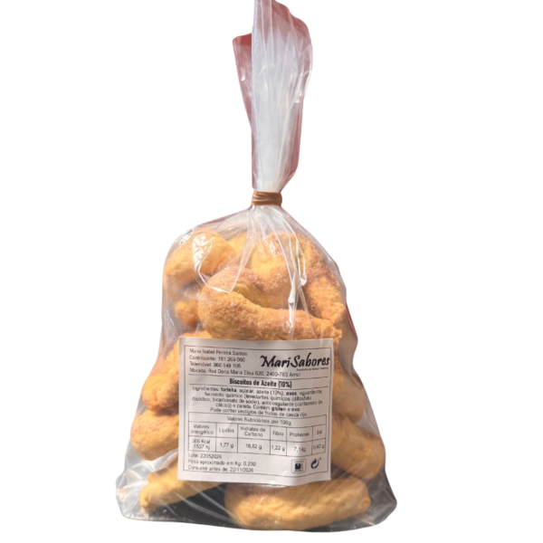 Biscoitos Artesanais de Azeite - 200 g